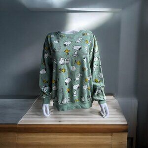 Snoopy Green Women's Sweater